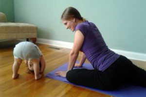 MAMMA & BABY YOGA with infant massage w/ Cathy @ Golden Well Farm