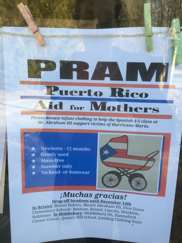 Donate baby clothes to help hurricane victims