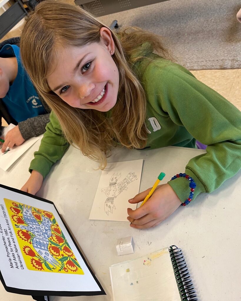 Local Kids Made Artful Notecards. You Can Buy Them To Support Ukraine.