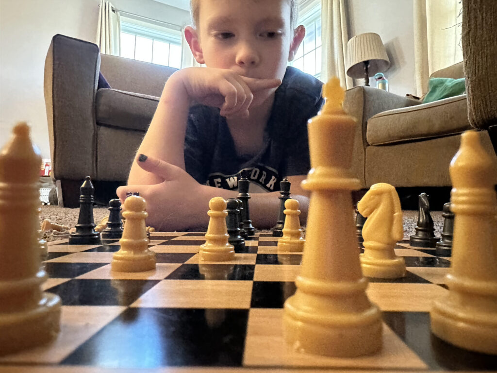 On board for a board game